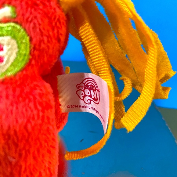 MY LITTLE PONY VTG 2014 CUTE APPLE JACK PLUSH WITH EMBROIDERED FACE & SYMBOL - Picture 9 of 9